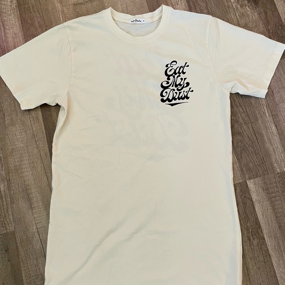 the Bee & the Fox “Eat My Dust” organic tee small